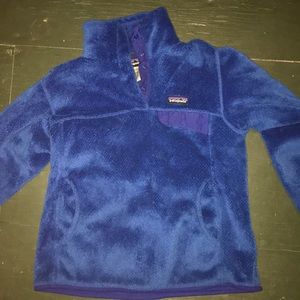 Blue Patagonia Fleece